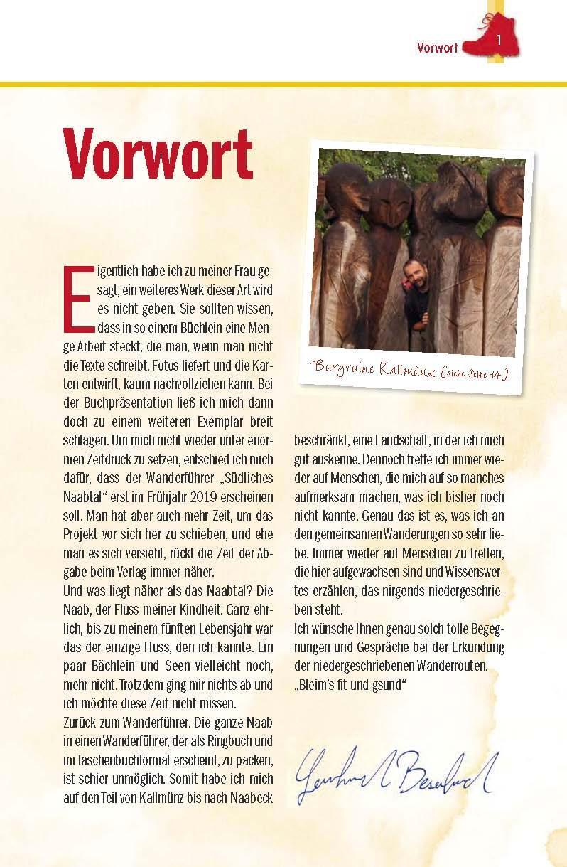 Thumbnail - Gerhard Besenhard | Wanderführer Südliches Naabtal | Taschenbuch |