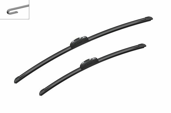 Wischblatt Aerotwin Retrofit AR701S Set 2 Flach-Scheibenwischer Bosch 3397007706-image