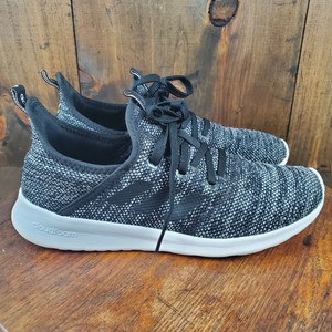 Adidas Womens Cloudfoam Pure DB0694 Black Gray Running Shoes Lace Up Size  7.5 191028997646 | eBay