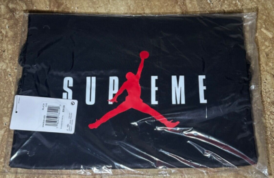 Supreme x Jordan Drawstring Bag Black Brand New - FW24 | eBay