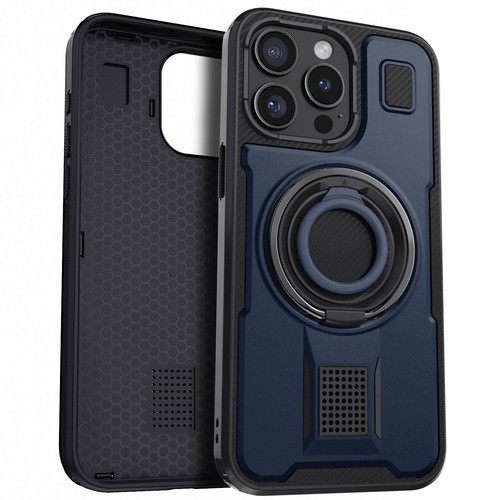 For Apple iPhone 13 Pro Max/13/13 Pro Heavy Duty Ring Kickstand Ring Case Cover - Picture 41 of 60