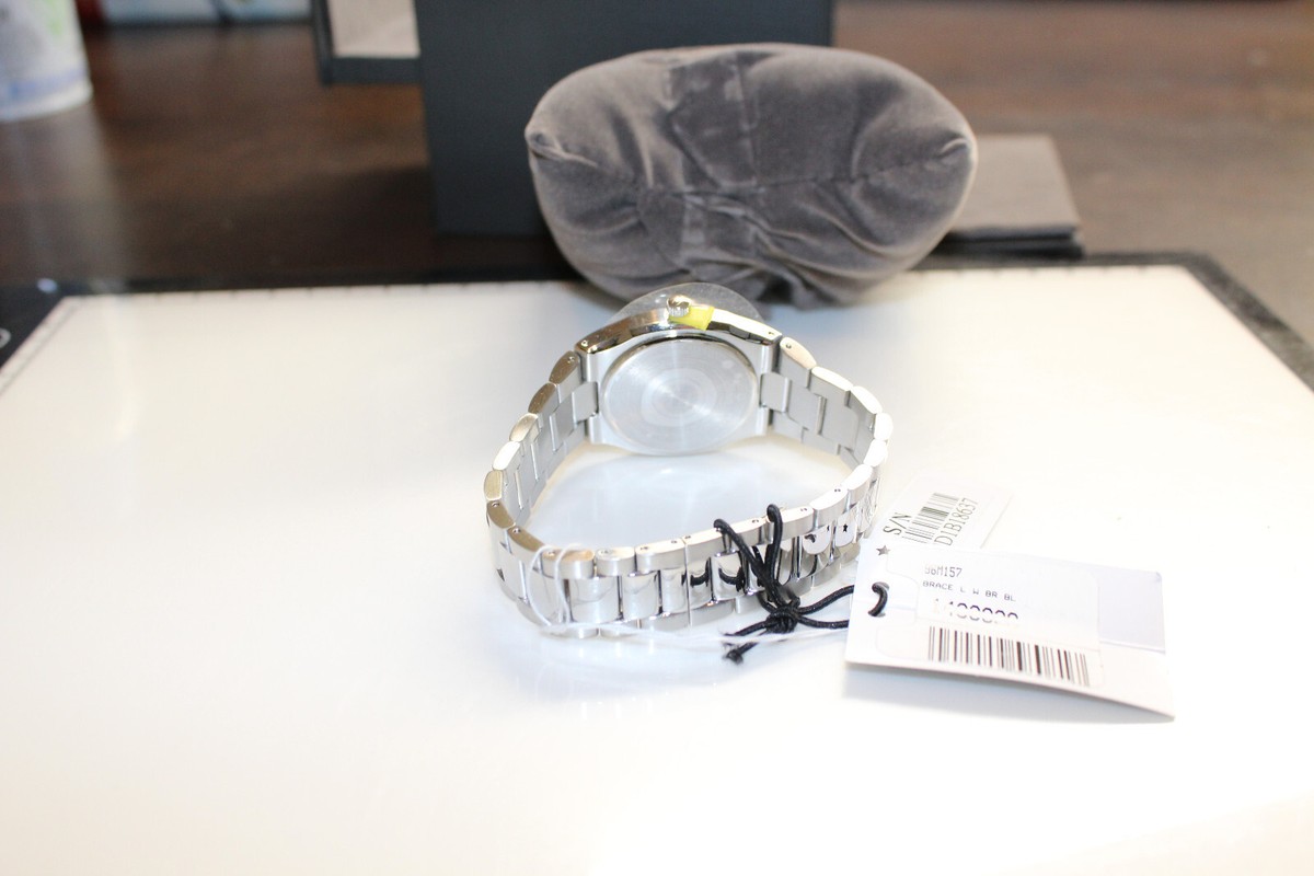 Bulova Surveyor 34mm Silver Stainless Steel Case Band  display picture 1