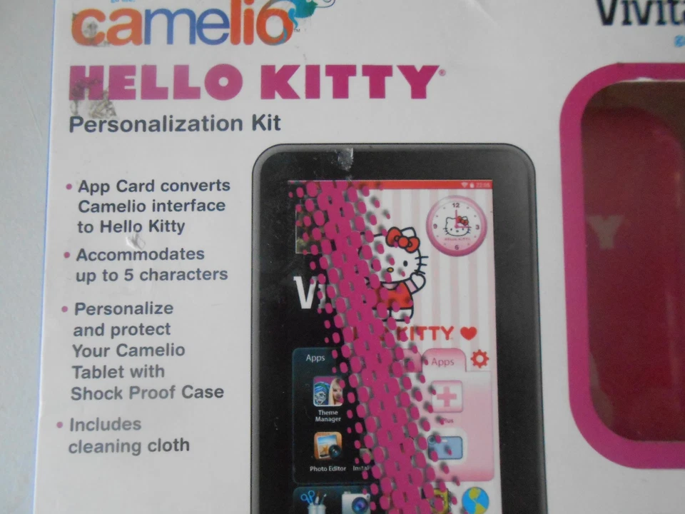 Hello Kitty Camelio Personalization Kit, tablet protective shock proof case, app - Image 2 of 4