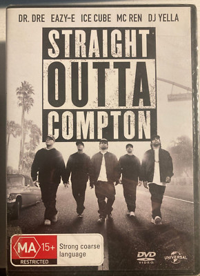 STRAIGHT OUTTA COMPTON DVD 2015 BRAND NEW Dr Dre Eazy-E Ice Cube