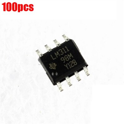 100Pcs LM311 Diff Comp W/Strobe 8Sop SOP-8 New Ic ct
