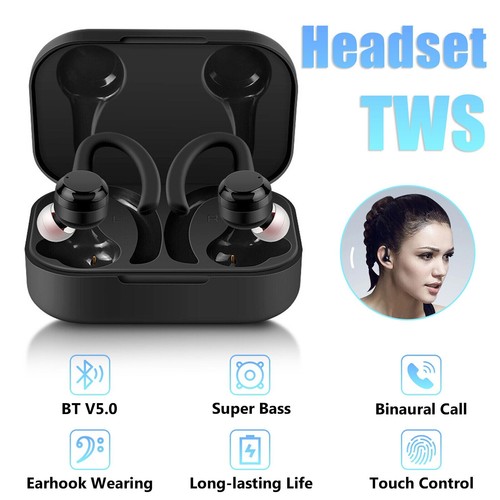 Audifonos inalambricos Bluetooth 5.0 Auriculares Para Telefonos Tablet Universal - Picture 3 of 14