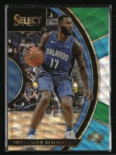 Jonathon Simmons 2017 Panini Select #85 Basketball Card