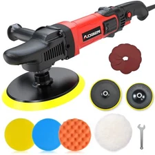 	AOBEN 6/7 inch Buffer PolisherRotary Car Buffer1600W Car Polisher Waxer Kit	