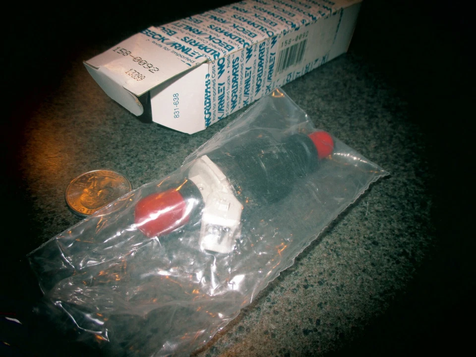 1XNOS Beck/Arnley#158-0092 全新燃油喷射器 丰田凯美瑞、Celica、Pick-Up、4Runner — 第 3/4 张图片