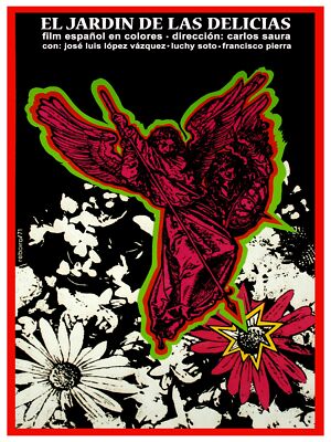 El jardin delas delicias film Decoration Poster.Graphic Art Interior design 3363