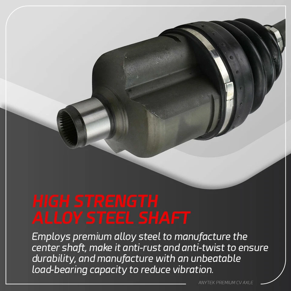 Eje delantero izquierdo CV para Grand Am Skylark Beretta Corsica Achieva automático Foto 4 de 4