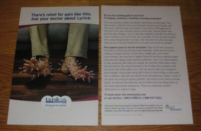 2007 Pfizer Lyrica Ad - There's relief for pain like this. Ask your doctor