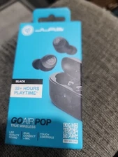JLab Go Air Pop True Wireless Ear Buds 32+ Hours Playtime Dual Connect NEW BOX