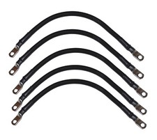 2 AWG Gauge Yamaha G2, G8, G9, 36V 1985-1994 Golf Cart Battery Cable 5pcs Set