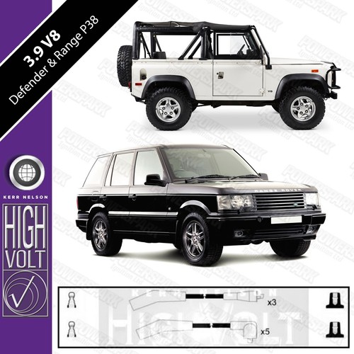 Land Rover V8 HT Leads OEF366 DKB381 OE Part No P38 Defender 3.9 V8 engines