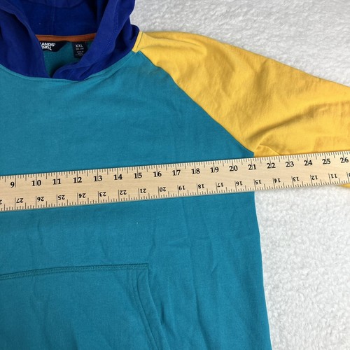 Color block Y2K Colorway Kids Lands End Size XXL Sweatshirt. See Measurements! - Picture 5 of 7