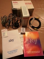 White Sky Hub SR-101 WLAN Router plus Zubehör L👀k