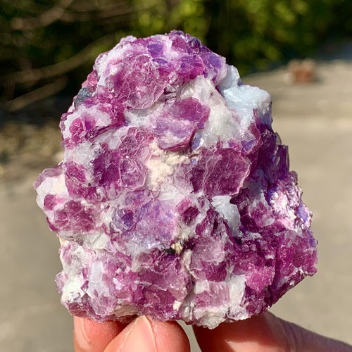170G Natural purple lepidolite specimen Crystal Specimen Healing- Museum Grade - 第 19/19 張圖片