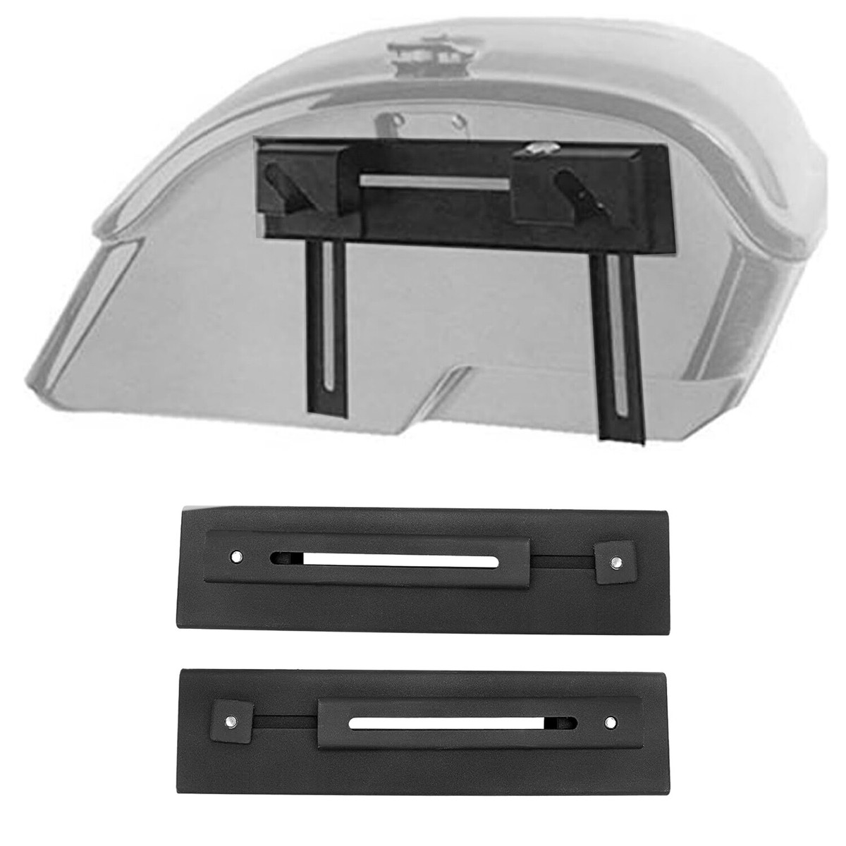 Harley Davidson Dyna Quick Release Saddlebag Pannier Support Brackets