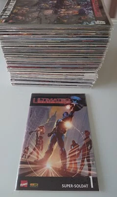LOT COMPLET ULTIMATES 1-43 + ULTIMATE AVENGERS 1-12 + ULTIMATE UNIVERSE 1-5 - Photo 1/4