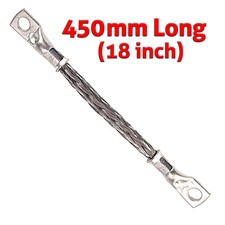 Battery - Starter Lead Power Earth Strap Braided Cable 3 Sizes for Car Van Truck