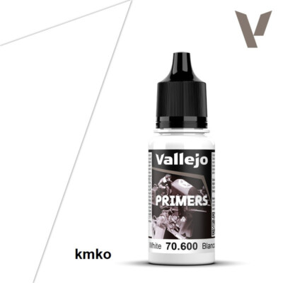Vallejo NEW 70600  Grundierung Surface Primer 70.600 White, Weiß  18ml