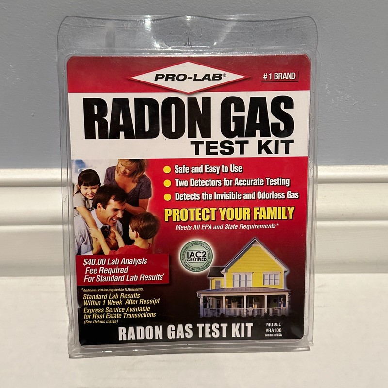 NEW PRO-LAB Radon Gas Home Test Kit Model RA100 Made in USA 2 Tests Safety Check