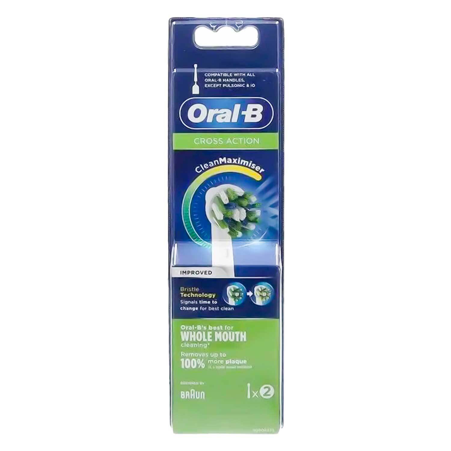 RICAMBIO SPAZZOLINO ORAL-B CROSSACTION