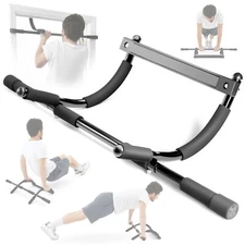 Pull Up Bar Doorway Heavy Duty Chin Up Bar Trainer for Home Gym - Up to 32" Door