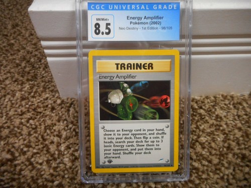 Energy Amplifier (1st Edition) graded CGC 8.5 for sale on eBay