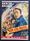 Postcard - On the Quays - Elia Kazan (1954) - Marlon Brando, Karl Malden