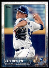 2015 Topps Baseball #575 Kris Medlen