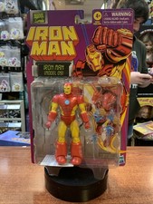 Retro Card Iron Man Model 09  Marvel Legends  Hasbro  Iron Man