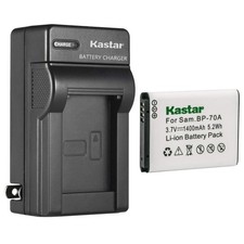 Kastar 1-Pack BP-70A Battery and AC Wall Charger 1  1