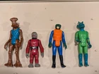 Vintage Star Wars Kenner Cantina Alien Lot 4 Action Figure: Walrus Hammer Greedo