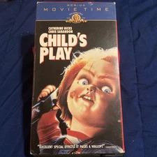 Child's Play (VHS, 1988) Chucky Horror Classic