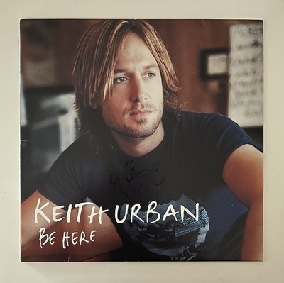 Keith Urban signed / Autogramm - Be Here Vinyl LP