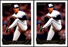 Topps Gold Tom Henke (2) Card Lot -