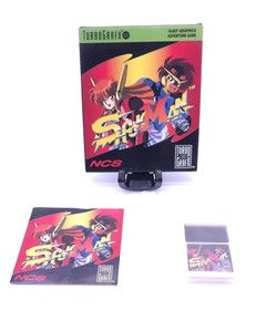 Shockman Turbografx16 CIB MINT Complete HARD TO FIND