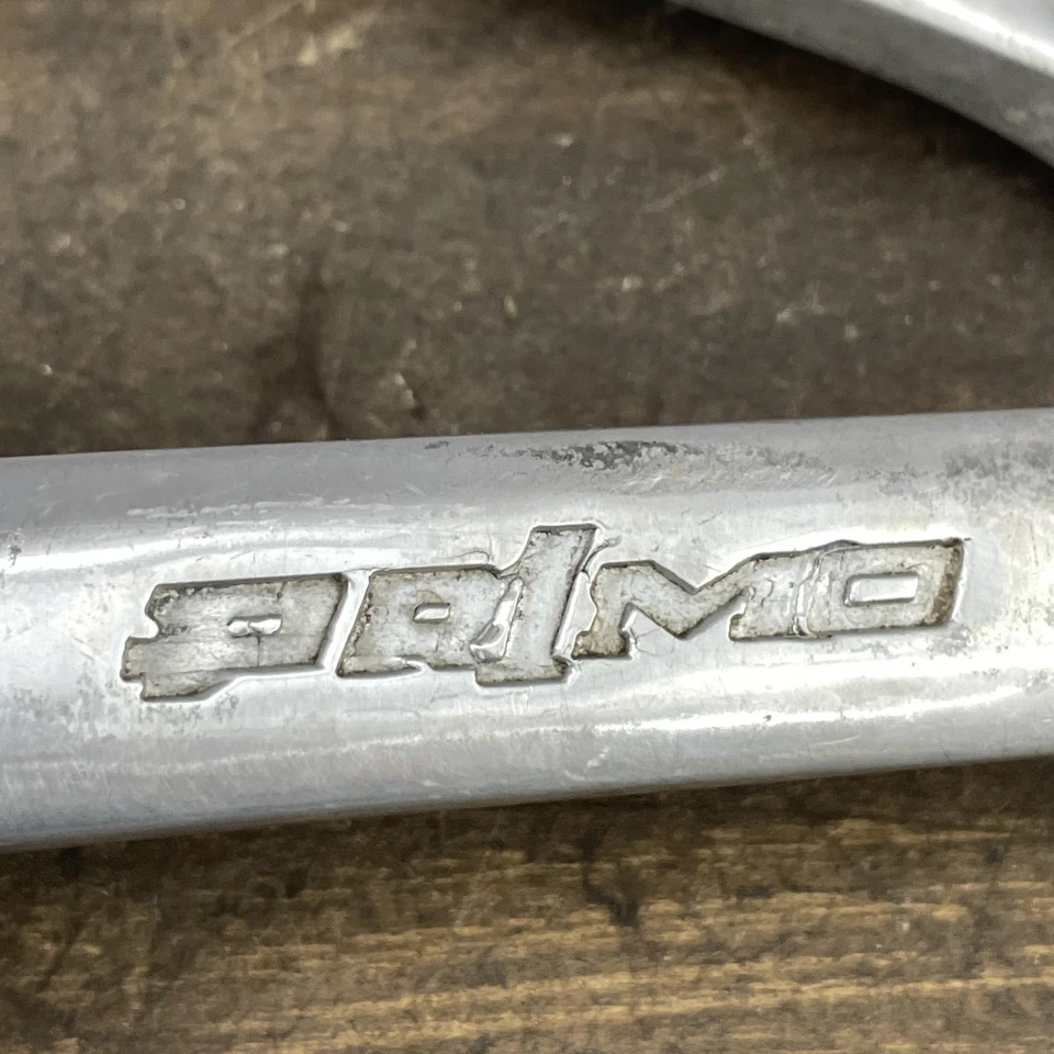 Brazos de manivela vintage Primo BMX 175 mm cuadrados cónicos bielas de 5 pernos aleación 1997 Foto 2 de 4