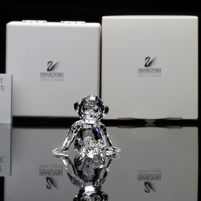 SWAROVSKI Figurine Chimp Chimpanzee 221625