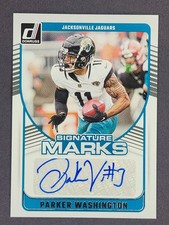 2024 Panini Donruss - Signature Marks Parker Washington #SMA-PWA (AU)
