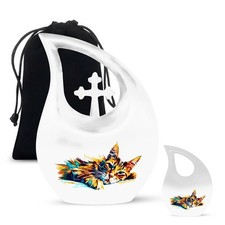 Cat Cremation Urn - Personalized Container For Human Ashes  Cremation Urn