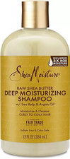 Shea Moisture Deep Moisturizing Shampoo 384ml (Raw Shea Butter, Sea Kelp & Argan