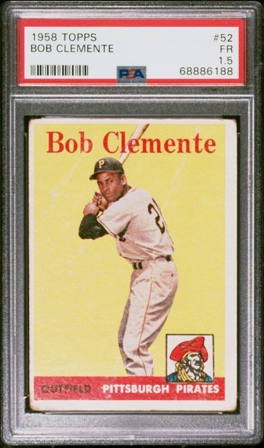1958 Topps Roberto "Bob" Clemente #52 PSA 1.5