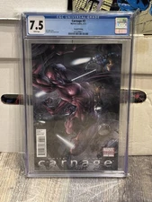 Carnage #3 2011 2nd Print Clayton Crain Cover Rare CGC 7.5