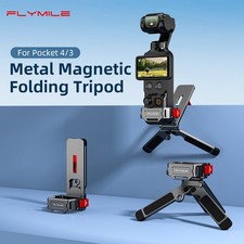 Magnetic Metal Folding Tripod for DJI OSMO Pocket 4 / 3 Camera Mount Accessories