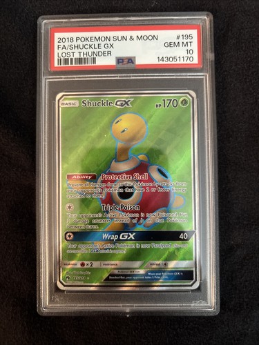 Shuckle-GX graded PSA 10 for sale on eBay