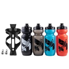 Mountain Bike Bicycle Cycling Water Drink Bottle and Holder Cage Sports 750ML UK