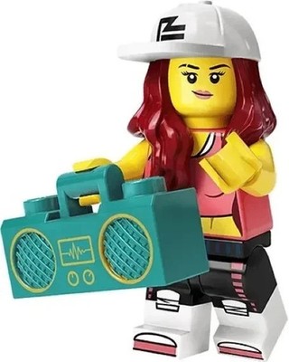 LEGO Series 20 Collectible Minifigures Breakdancer Hip Hop Girl 71027 Sealed #2